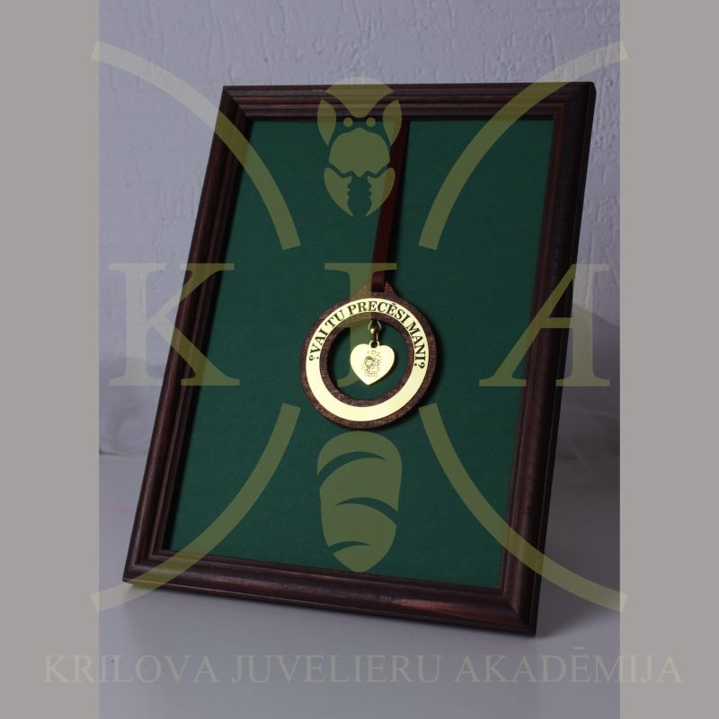 ATRIBŪTS + BRONZAS KULONS = PERSONALIZĒTA DĀVANA